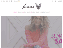 Tablet Screenshot of kismet-yogastyle.com